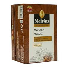 Melvins Masala Tea Bags 25'S